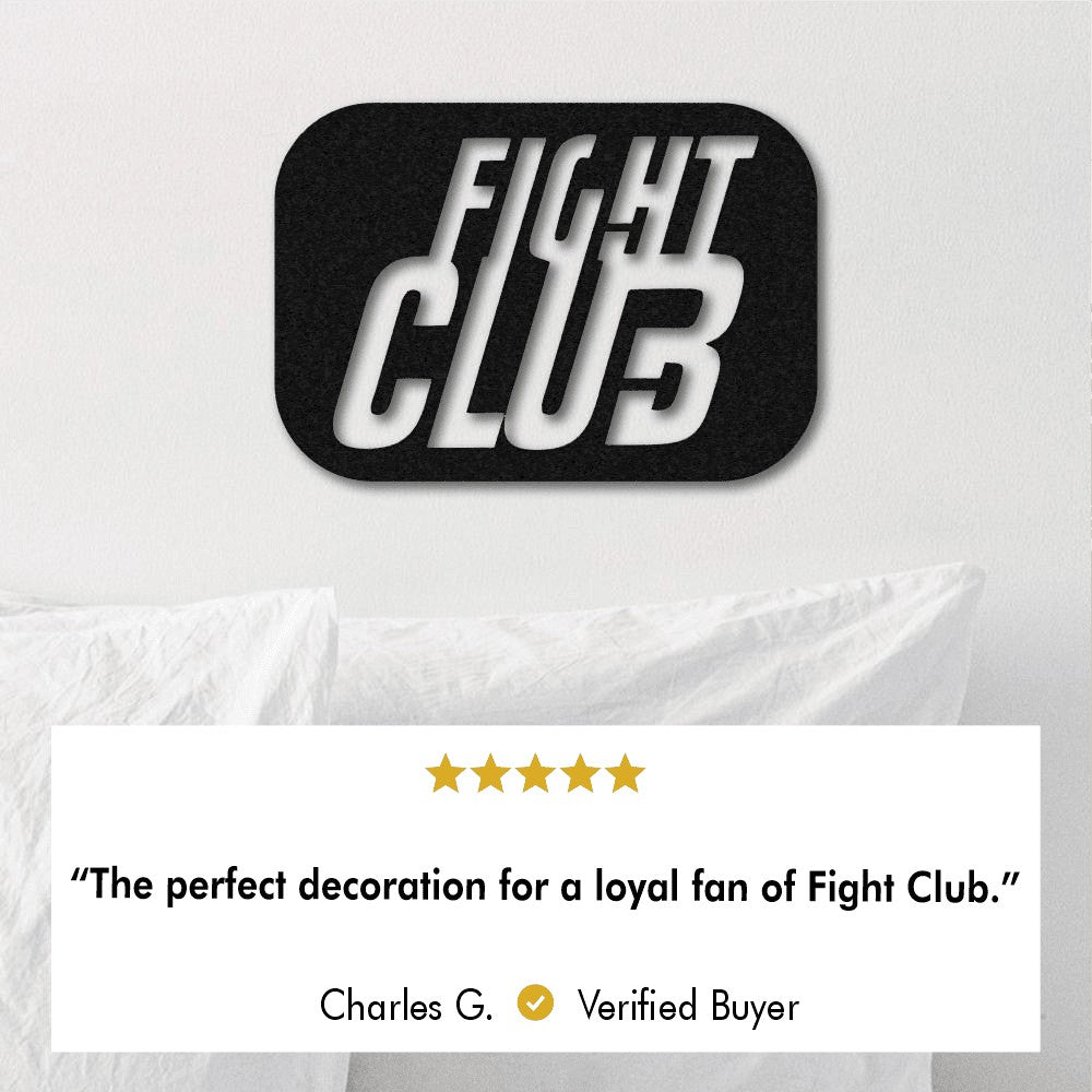 Fight Club Soap Metal Wall Art from VITAHOME DESIGN LLC