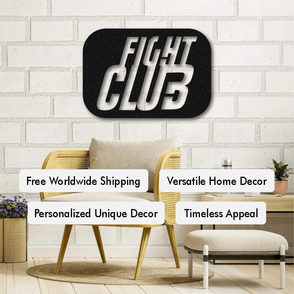 Fight Club Soap Metal Wall Art from VITAHOME DESIGN LLC