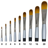 Trekell MIDZ Desert Blaze Brushes - Eco-Friendly and Versatile from Trekell Art Supplies