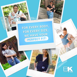 Baby K'tan Active Oasis Baby Carrier | Blue-Turquoise from Baby K'tan