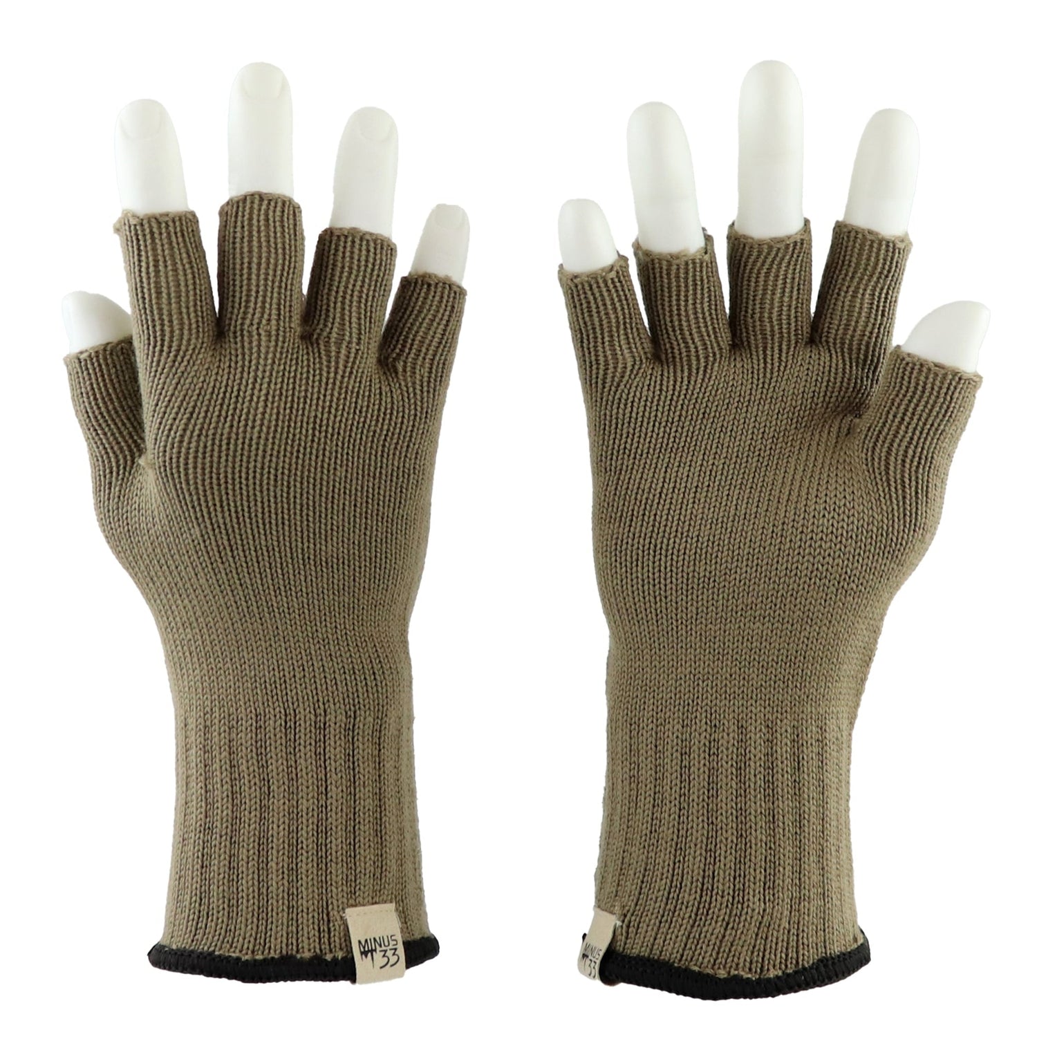 Lightweight - Fingerless Gloves from Minus33 Merino Wool Clothing