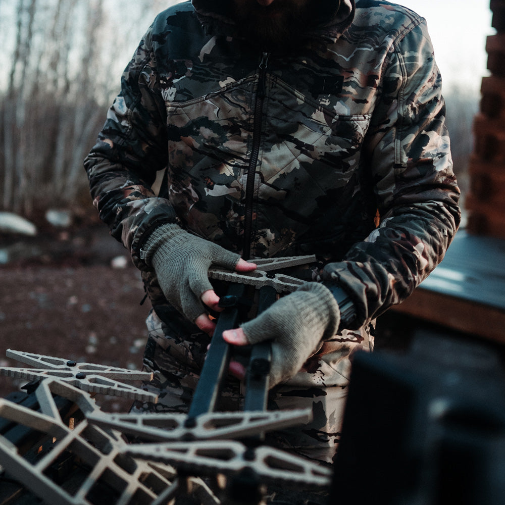 Lightweight - Fingerless Gloves from Minus33 Merino Wool Clothing