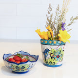 Guatemalan Stoneware Berry Bowl from Upavim Crafts