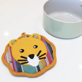 Lion Dual-Purpose Trivet & Pot Holder from Upavim Crafts