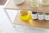 Two-Tier Riser - Steel + Wood from Yamazaki Home