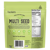 Spicy Chili Lime Multi Seed Crackers (6-pack) From Flackers