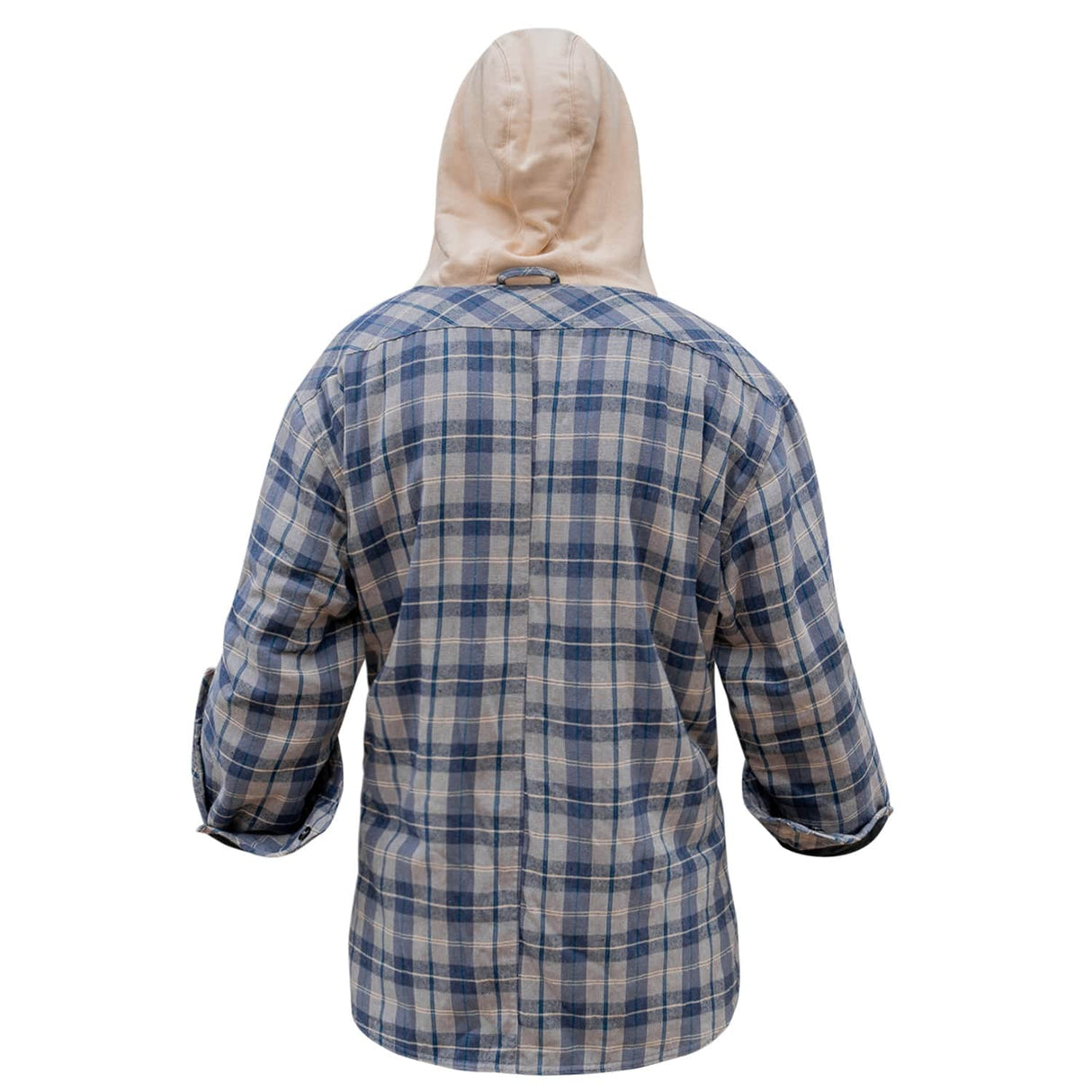 Frontier Zip Flannel with hood from Combat Iron Apparel