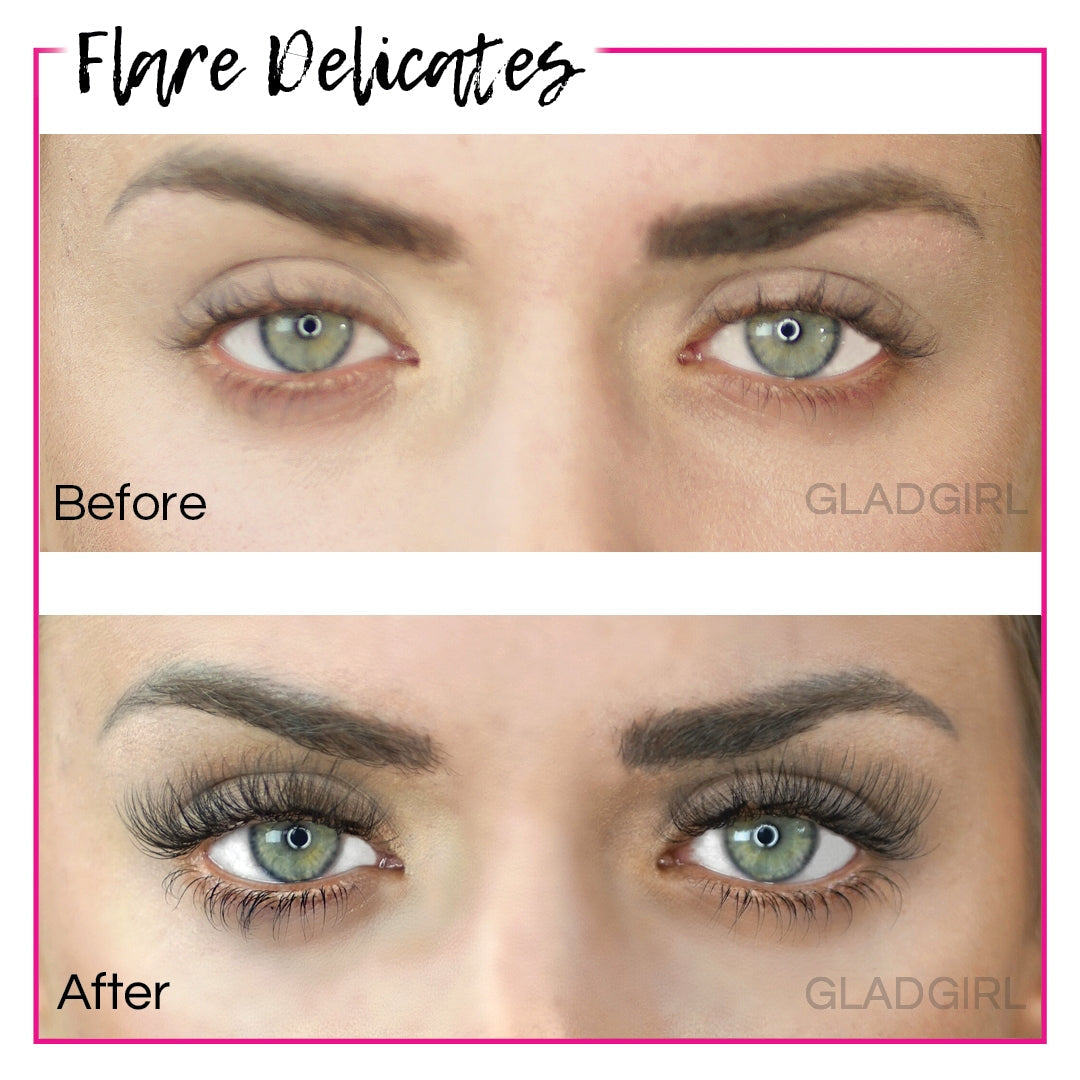 Flare Lash Delicates 20D from GladGirl