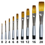 Trekell MIDZ Desert Blaze Brushes - Eco-Friendly and Versatile from Trekell Art Supplies
