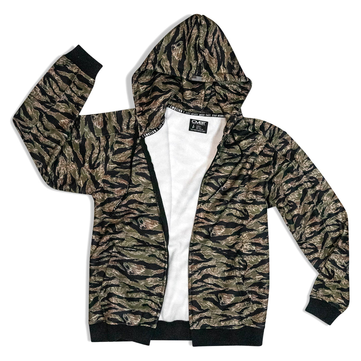 Men's Zipped Up Hoodie V2.0 from Combat Iron Apparel