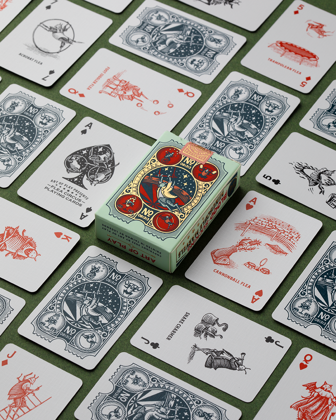 Flea Circus Playing Cards From Art of Play