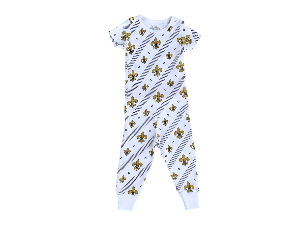 Fleur De Lis Pajamas from Little Hometown