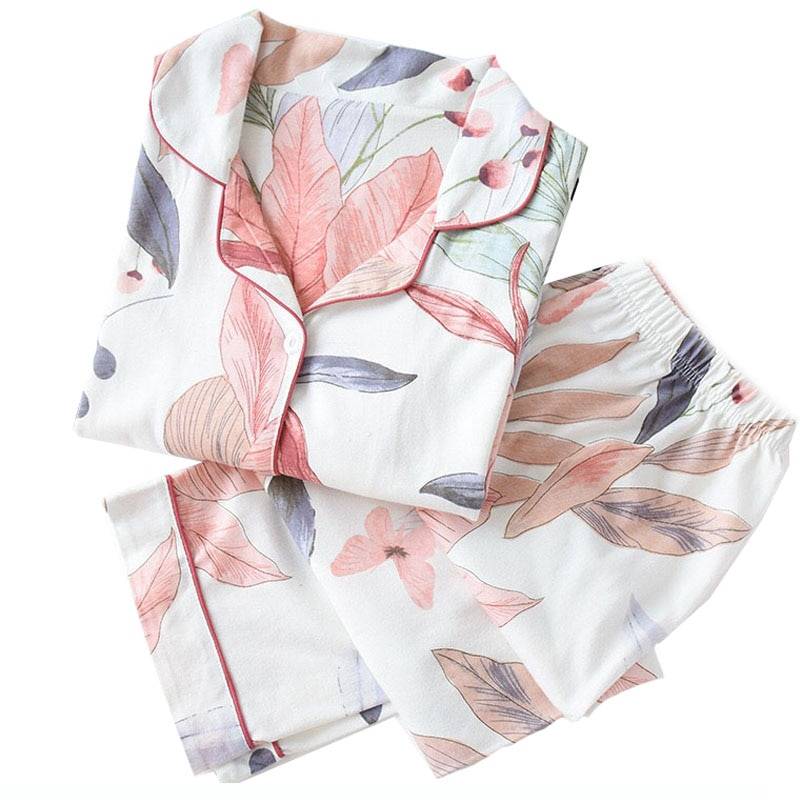Floral Cotton Pajamas From Kawaii Stop