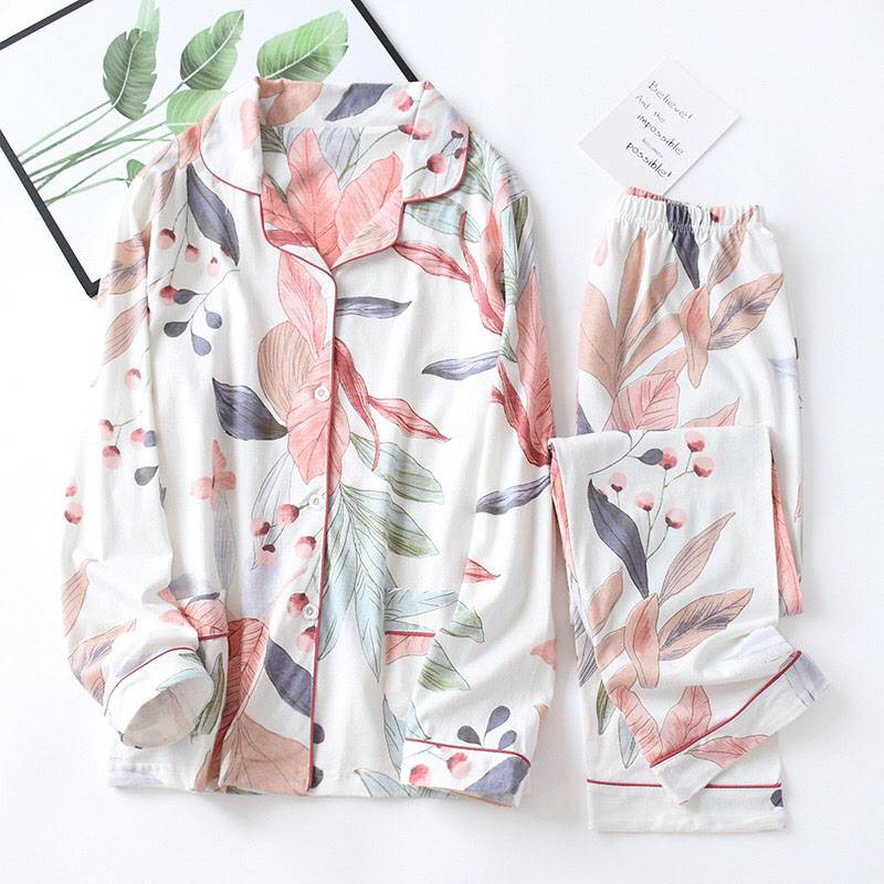 Floral Cotton Pajamas From Kawaii Stop