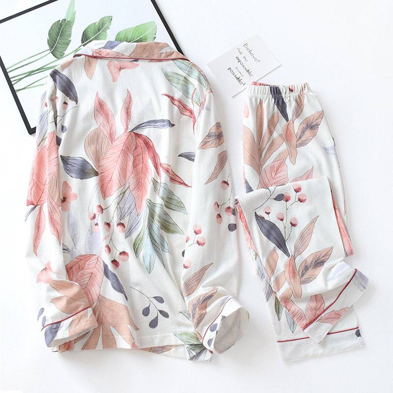 Floral Cotton Pajamas From Kawaii Stop