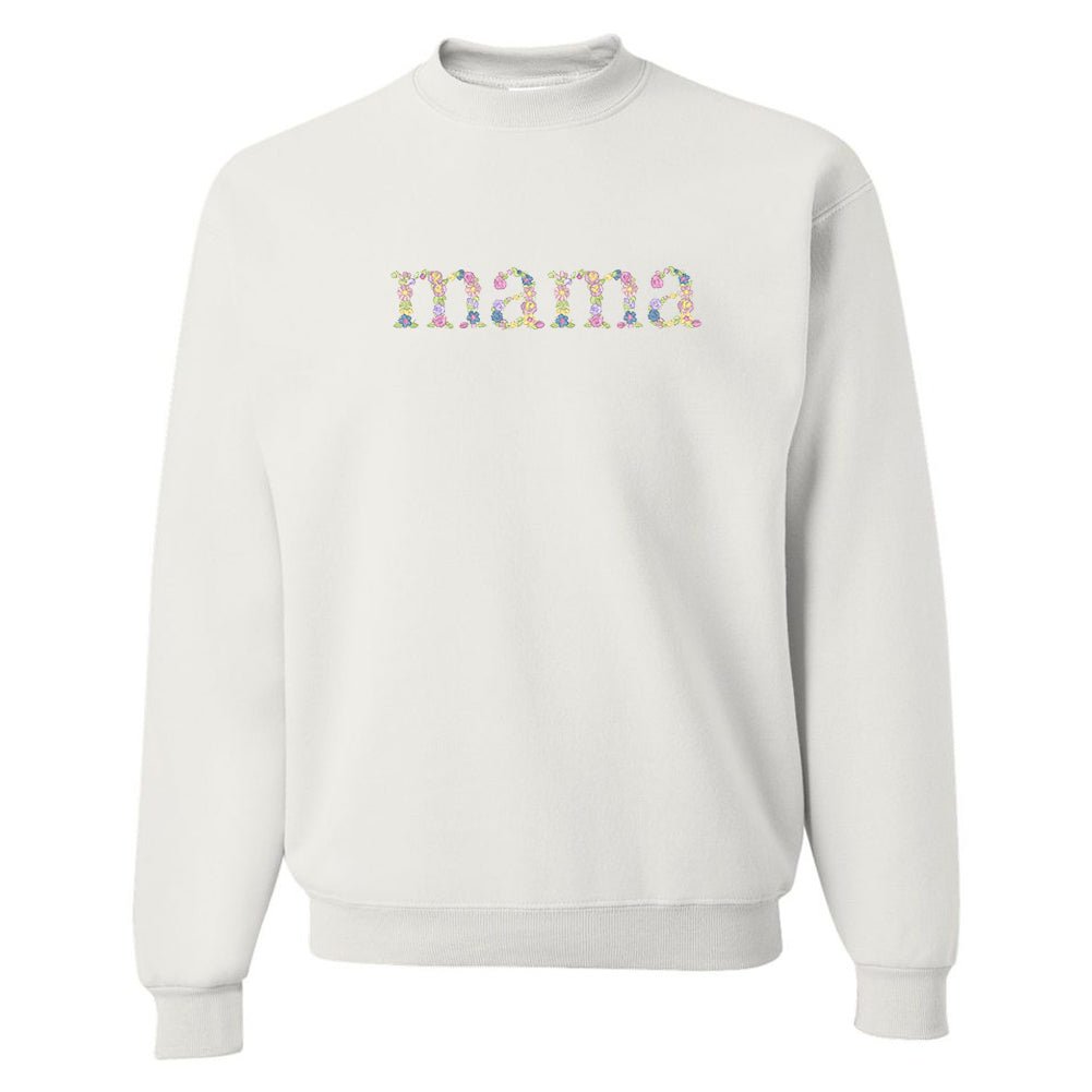 'Floral Mama' Crewneck Sweatshirt from United Monograms