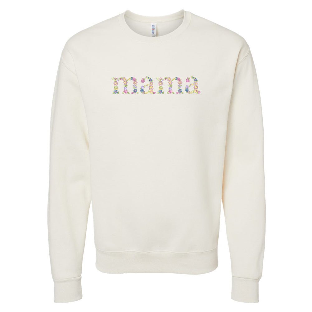 'Floral Mama' Crewneck Sweatshirt from United Monograms