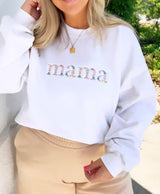 'Floral Mama' Crewneck Sweatshirt from United Monograms