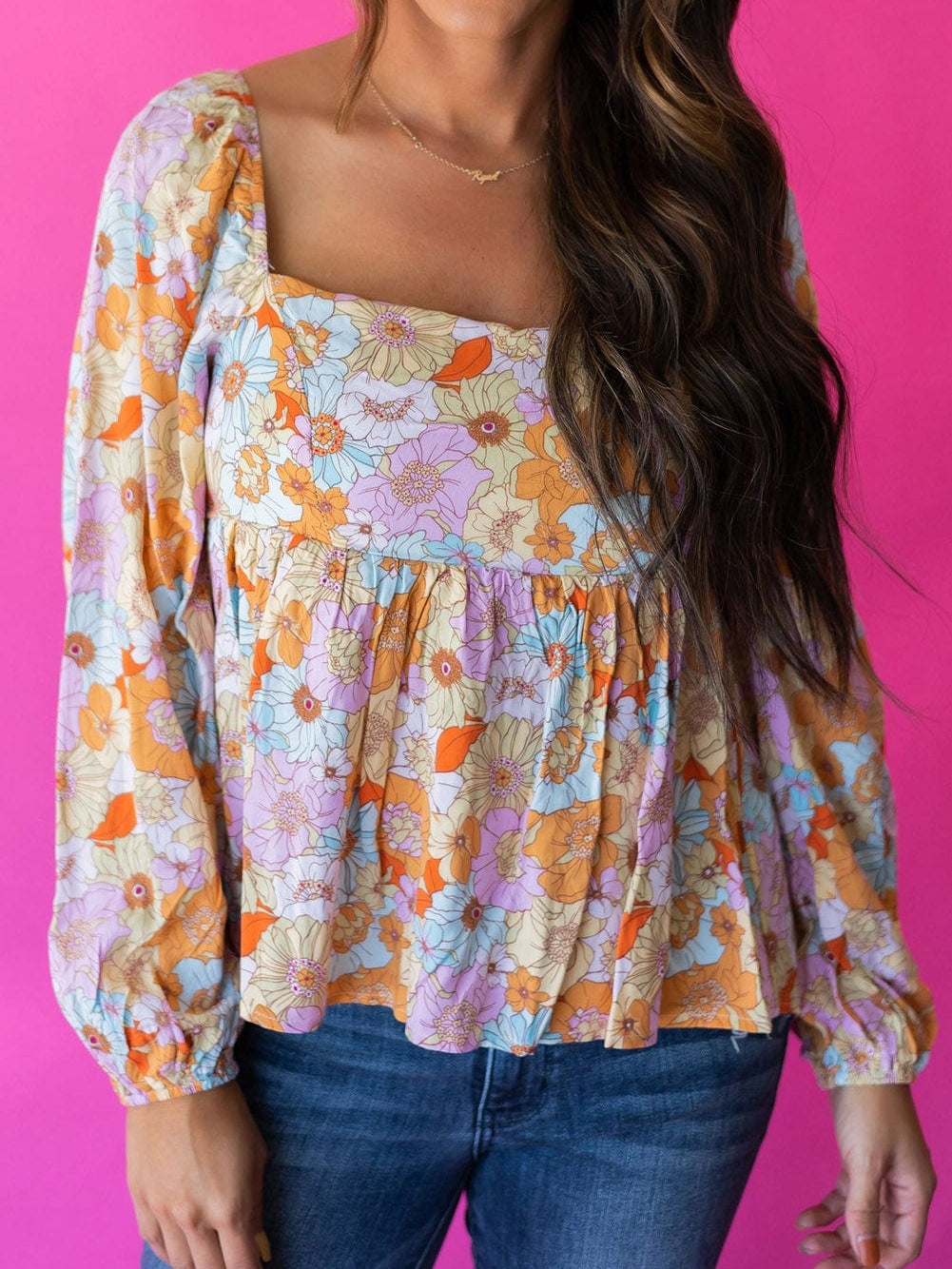 Appealing Floral Blouse from MsDressly