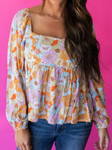 Appealing Floral Blouse from MsDressly