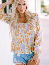 70s Inspired Floral Print Shirt from MsDressly