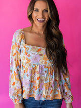 Appealing Floral Blouse from MsDressly