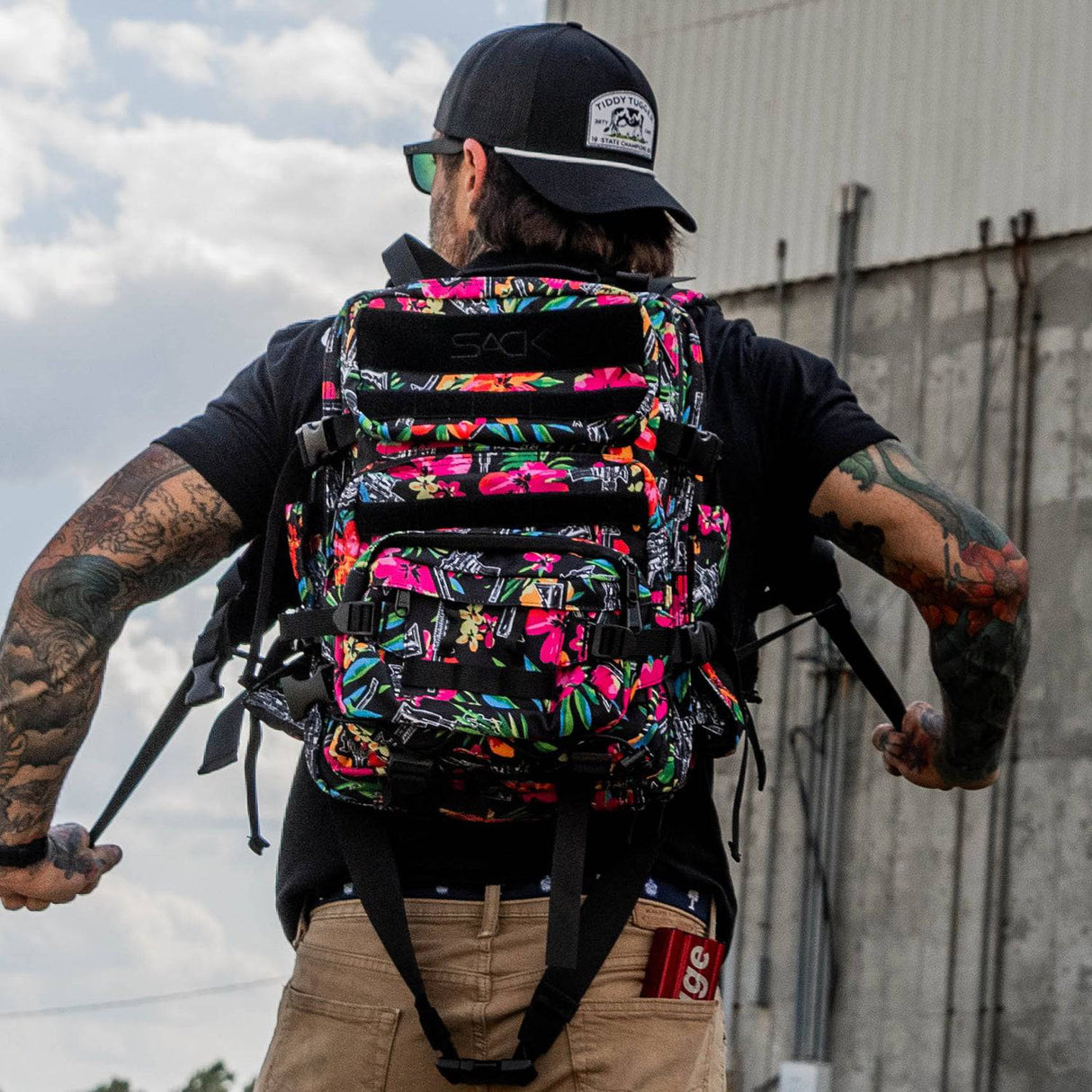 25L Sack™ Original All-Day Molle Backpack with Pouch from Combat Iron Apparel