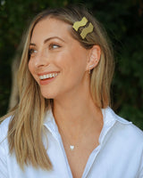 FLORENCE PAVÉ HEART SHAKER NECKLACE From Shop Cupcakes and Cashmere