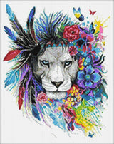 Flower Vision CS219 15.75 x 19.69 inches Diamond Painting Kit from Wizardi