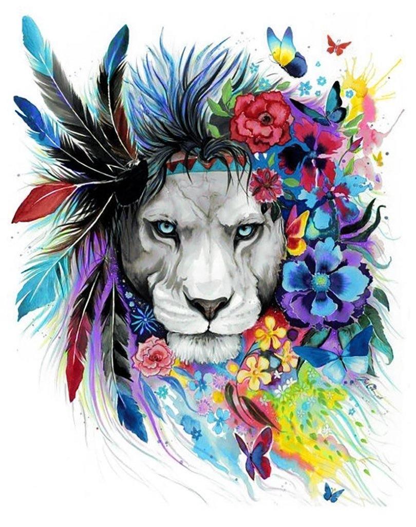 Flower Vision CS219 15.75 x 19.69 inches Diamond Painting Kit from Wizardi