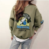 Fervor Fly High Sweatshirt From Kawaii Stop