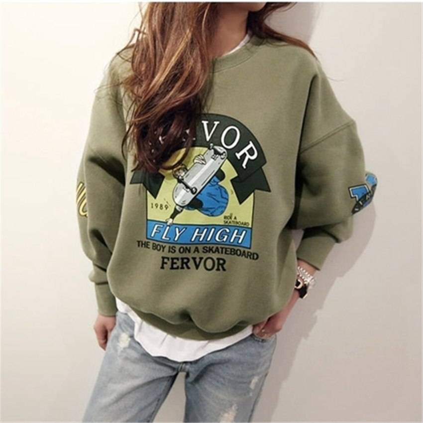 Fervor Fly High Sweatshirt From Kawaii Stop