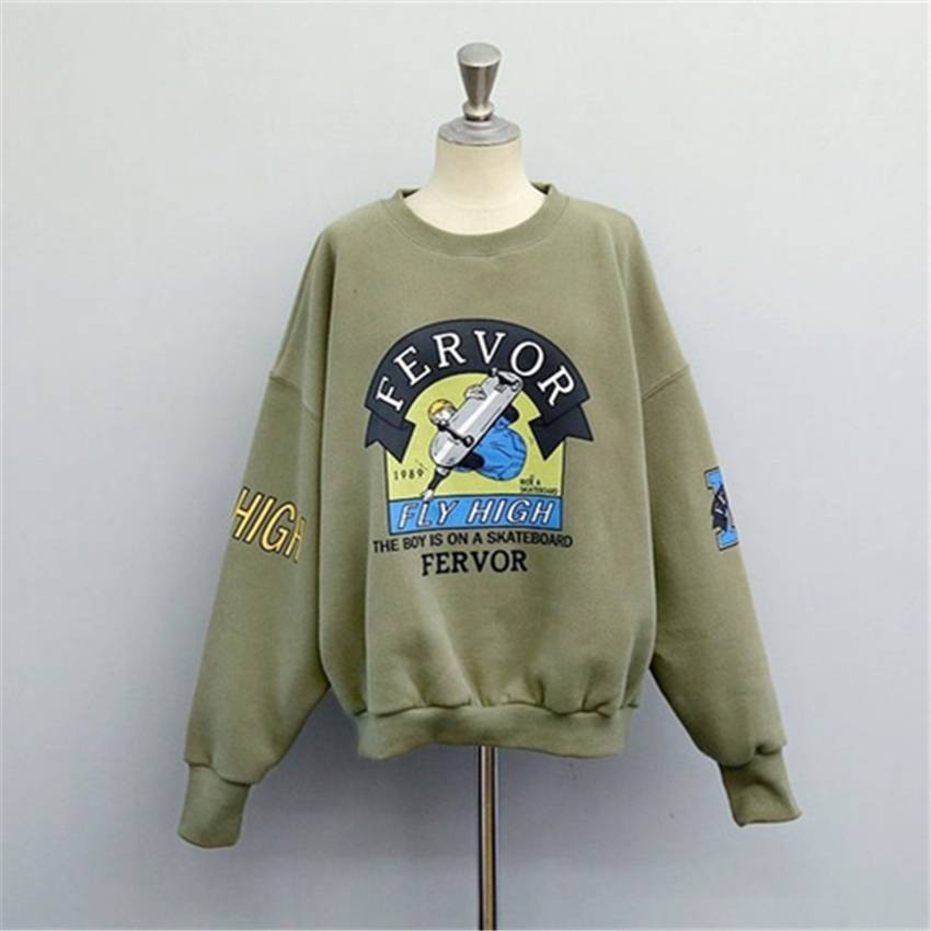 Fervor Fly High Sweatshirt From Kawaii Stop