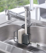 Faucet-Hanging Sponge & Brush Holder - Steel from Yamazaki Home