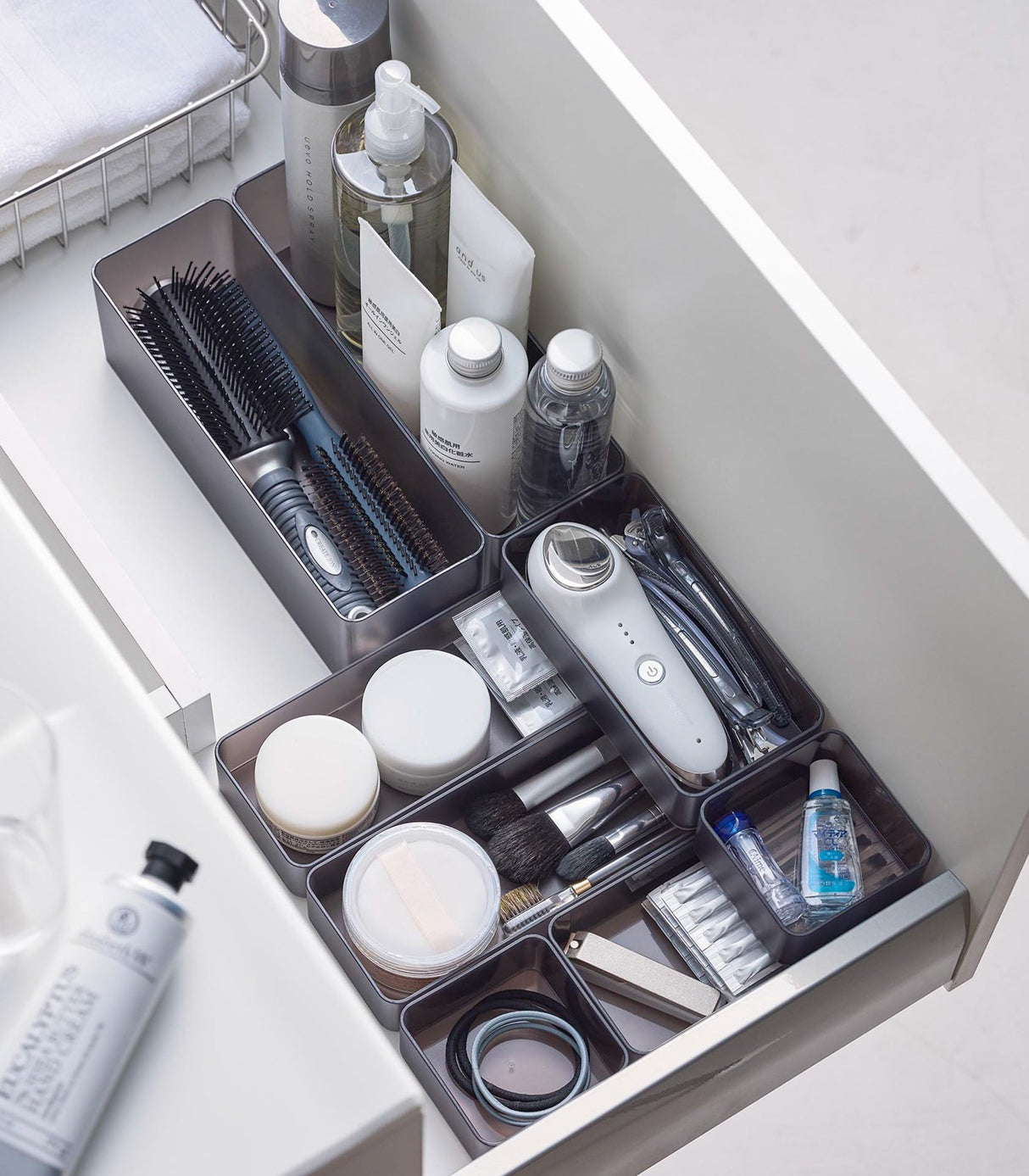 Stackable Clear Organizers [Set of 2] - Four Sizes from Yamazaki Home