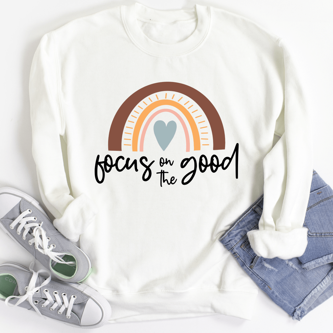 Focus On The Good Sweatshirt From Peachy Sunday
