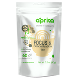 Focus & Concentration Herbal Tea, 60 Bags from Aprika Life