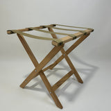 Foldable Wooden Luggage Rack from VITAHOME DESIGN LLC