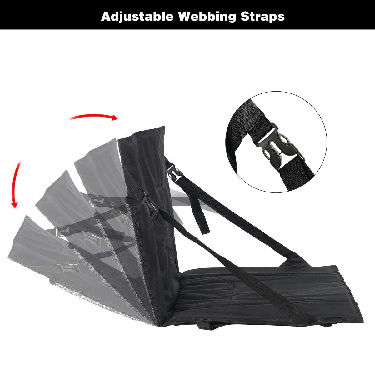 Folding Stadium Seat Cushion for Bleachers From Redcamp