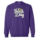 Football 'Gameday' Letter Patch Crewneck Sweatshirt from United Monograms