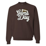 Football 'Gameday' Letter Patch Crewneck Sweatshirt from United Monograms