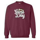 Football 'Gameday' Letter Patch Crewneck Sweatshirt from United Monograms