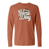 Football 'Game Day' Letter Patch Long Sleeve T-Shirt from United Monograms