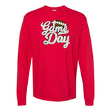 Football 'Game Day' Letter Patch Long Sleeve T-Shirt from United Monograms