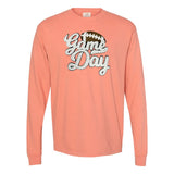 Football 'Game Day' Letter Patch Long Sleeve T-Shirt from United Monograms