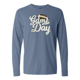Football 'Game Day' Letter Patch Long Sleeve T-Shirt from United Monograms