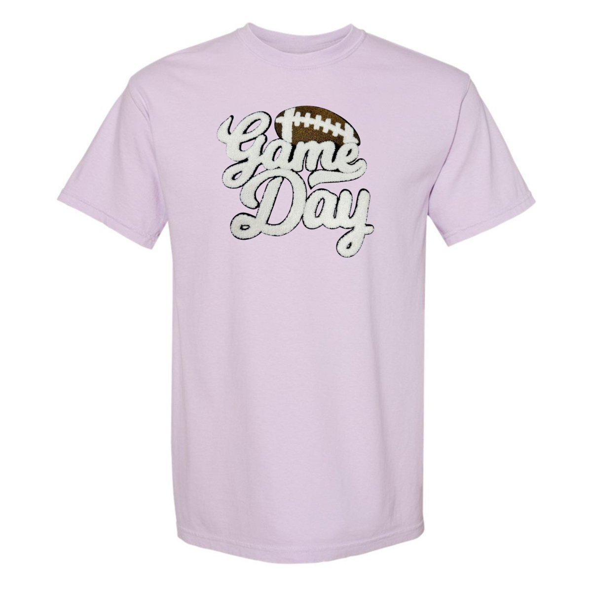 Football 'Game Day' Letter Patch T-Shirt from United Monograms