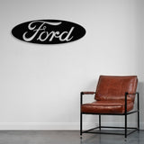 Ford Logo Metal Wall Art from VITAHOME DESIGN LLC