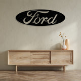 Ford Logo Metal Wall Art from VITAHOME DESIGN LLC