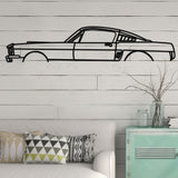 Ford Mustang 69 Car Silhouette from VITAHOME DESIGN LLC